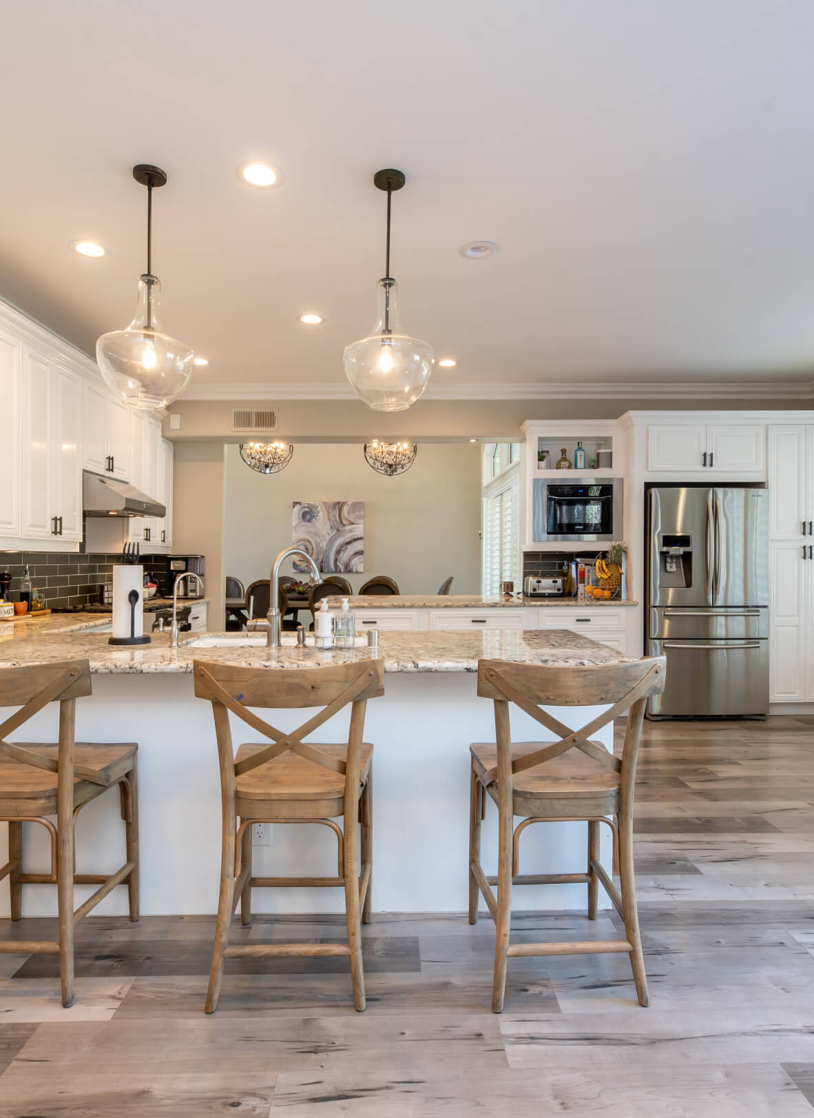 White Country Style Kitchen