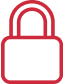 Red Padlock Icon